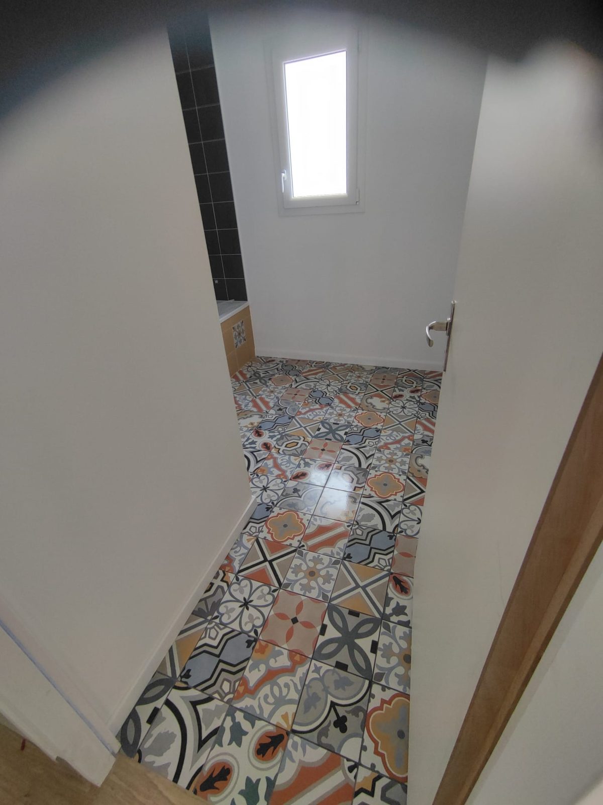 Sdb carreaux ciment — BC Carré