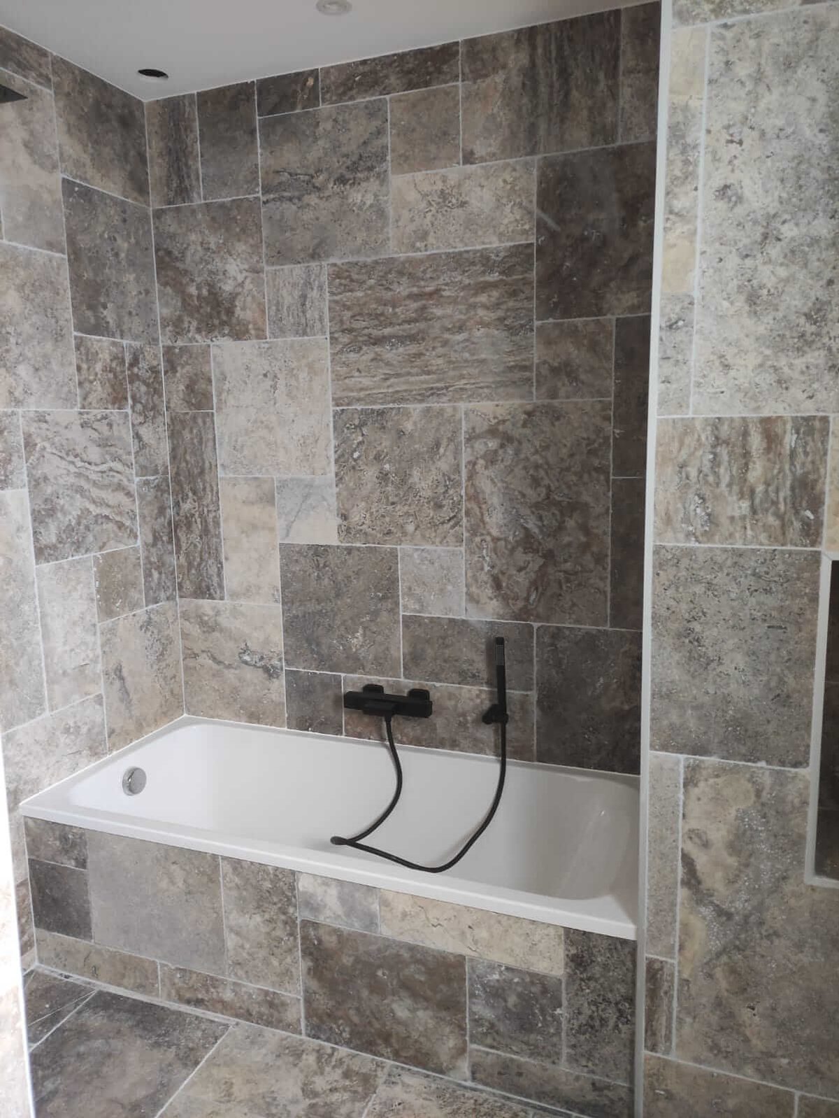 Sdb travertin — BC Carré